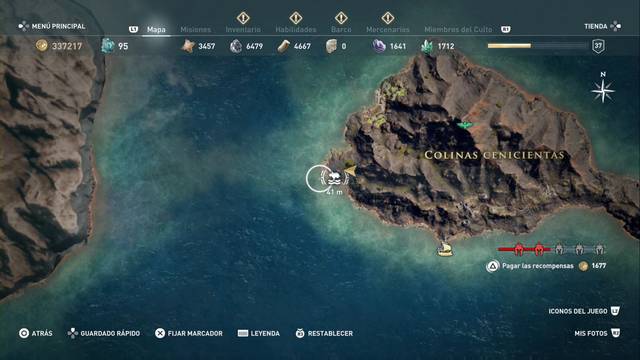 Islas Volcánicas En Assasins Creed Odyssey Todas Las Ubicaciones 4074