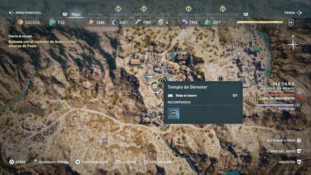 Assassin's Creed Odyssey - Legado de Minos - Templo de Dmeter