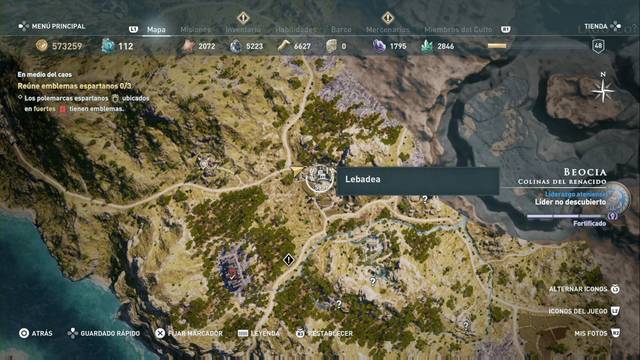 Assassin's Creed Odyssey - Colinas del renacido - Lebadea