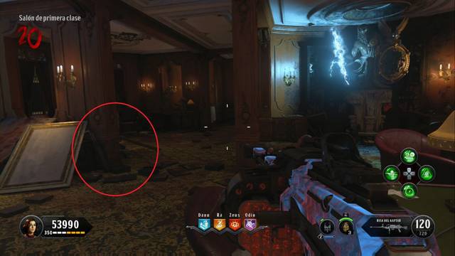 Call of Duty Black Ops 4 Zombies - Puzzle de los enchufes - Sal¢n de primera clase