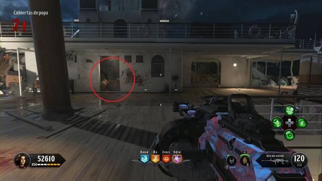 Call of Duty Black Ops 4 Zombies - Puzzle de los enchufes - Cubiertas de popa