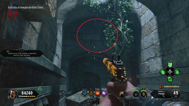 Call of Duty Black Ops 4 Zombies - Símbolos del toro - Entrada al Templo de Od¡n Zeus