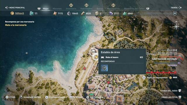 Assassin's Creed Odyssey - Reino de Plope - Establo de Ares