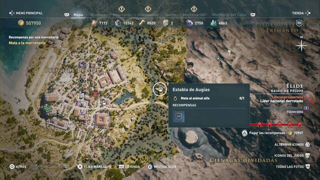 Assassin's Creed Odyssey - Reino de Plope - Establo de Augas