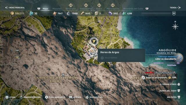 Assassin's Creed Odyssey - Guardia de Hera - Hereo de Argos (atalaya)