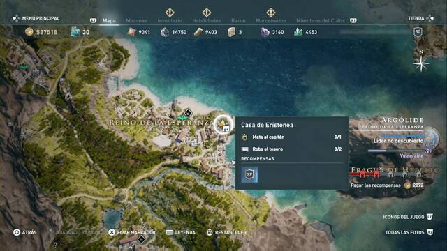 Assassin's Creed Odyssey - Reino de la esperanza - Casa de Eristenea