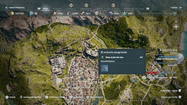 Assassin's Creed Odyssey - Argos - El or culo sangriento