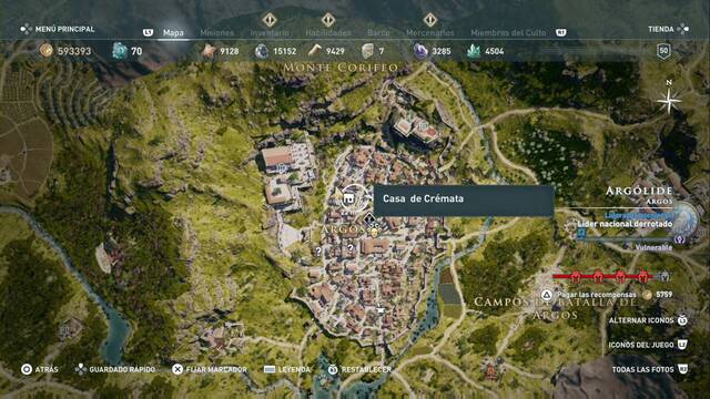 Assassin's Creed Odyssey - Argos - Casa de Cr‚mata