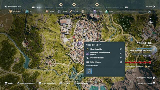 Assassin's Creed Odyssey - Argos - Casa del l¡der