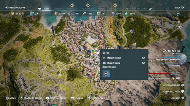 Assassin's Creed Odyssey - Corinto - Estoa