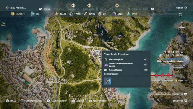 Assassin's Creed Odyssey - Istmo de Poseidón - Templo de Poseid¢n