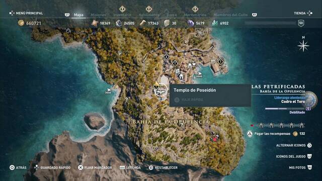 Assassin's Creed Odyssey - Bahía de la opulencia - Templo de Poseid¢n