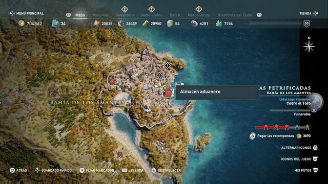 Assassin's Creed Odyssey - Bahía de los amantes - Almac‚n aduanero
