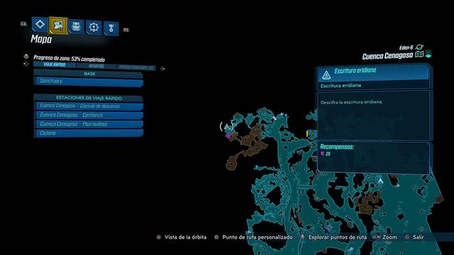 Borderlands 3 - Tablas eridianas en Eden-6 - Guardianes