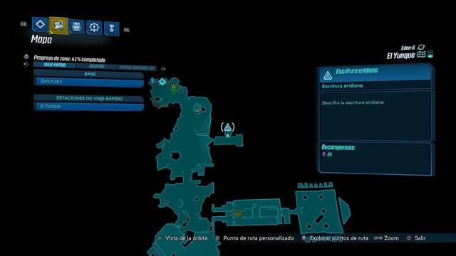 Borderlands 3 - Tablas eridianas en Eden-6 - Conciencia