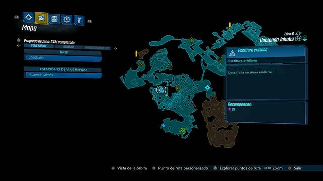 Borderlands 3 - Tablas eridianas en Eden-6 - Libre