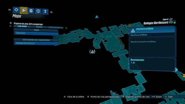 Borderlands 3 - Tablas eridianas en Eden-6 - Cambio