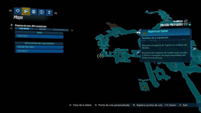 Borderlands 3 - Registros de Typhon y escondites en Promethea - Registro #06