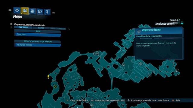 Borderlands 3 - Registros de Typhon y escondites en Eden-6 - Registro #08