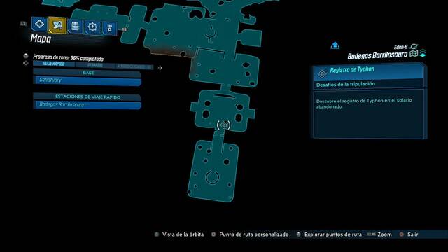 Borderlands 3 - Registros de Typhon y escondites en Eden-6 - Registro #15