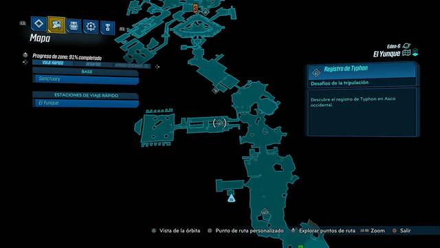 Borderlands 3 - Registros de Typhon y escondites en Eden-6 - Registro #05