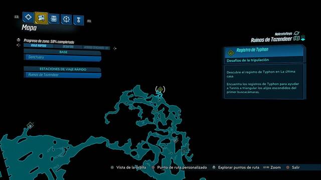 Borderlands 3 - Registros de Typhon y escondites en Nekrotafeyo - Registro #05
