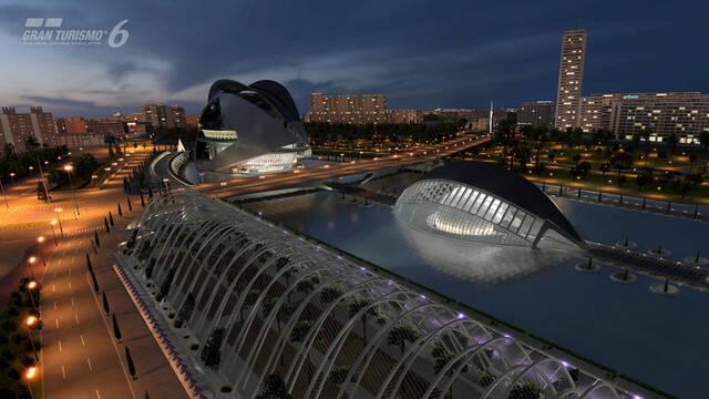 Circuitos Gran Turismo 6 - Valencia - Ciudad de las Artes y las Ciencias