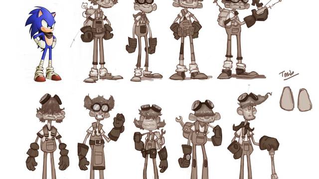 Sonic Boom - Arte conceptual -