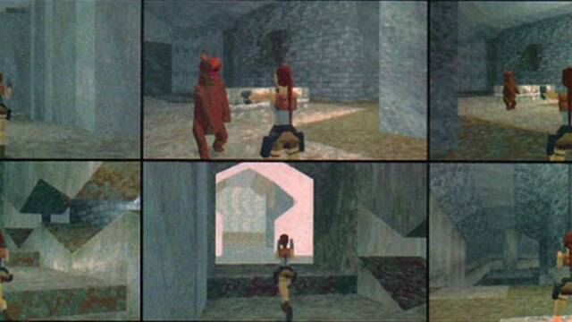 LQPS Tomb Raider - Pantallas de la versión más temprana conocida -