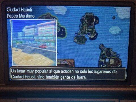 Mapa de Alola - Melemele - Ciudad Hauoli - Paseo Marttimo