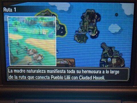 Mapa de Alola - Melemele - Ruta 1