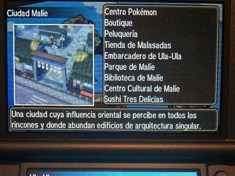 Mapa de Alola - Ula-Ula - Ciudad Malie