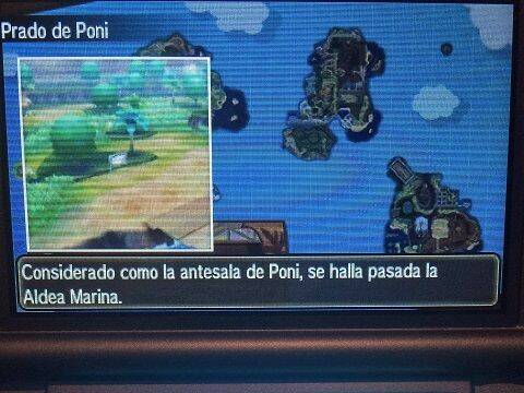 Mapa de Alola - Poni - Prado de Poni