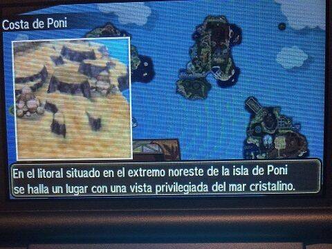 Mapa de Alola - Poni - Costa de Poni