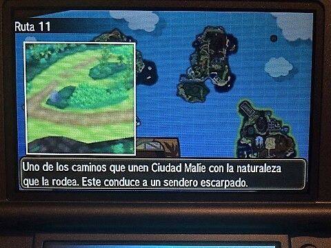 Mapa de Alola - Ula-Ula - Ruta 11