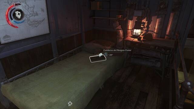 Dishonored 2 Misin 5 - Documento Cuaderno de Meagan Foster