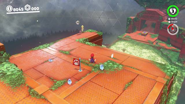 Super Mario Odyssey - Localizaciones de Peach - Reino Arbolado - Princesa Peach