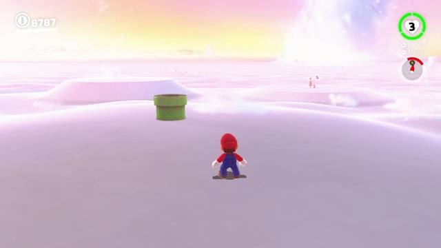Super Mario Odyssey - Localizaciones de Peach - Reino Cúmulo - Princesa Peach