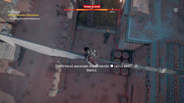 Assassin Creed Origins - El Falso Oráculo - Encuentra y mata a Medunamun - Cuerpo de Medunamun