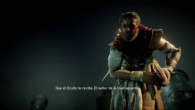 Assassin Creed Origins - El Falso Oráculo - Sigue al enmascarado - Medunamun, muerto