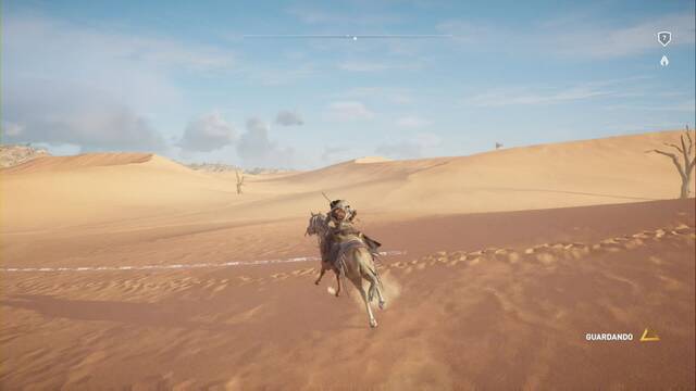 Assassin Creed Origins - Aya - Viaja a Alejandra - Viajando por el desierto