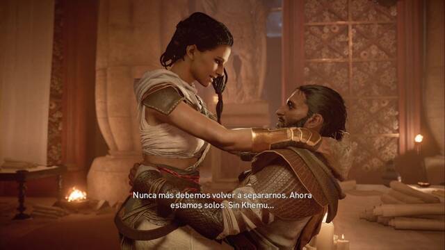 Assassin Creed Origins - Aya - Explora el pozo - Aya, la esposa de Bayek