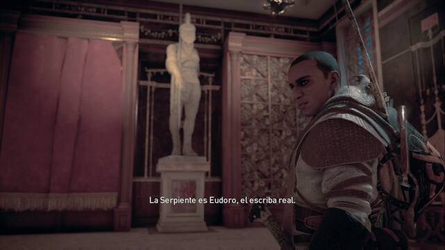 Assassin Creed Origins - Aya - Fin de la serpiente - El escriba es la Serpiente