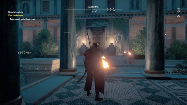 Assassin Creed Origins - Aya - Fin de la serpiente - Los baos