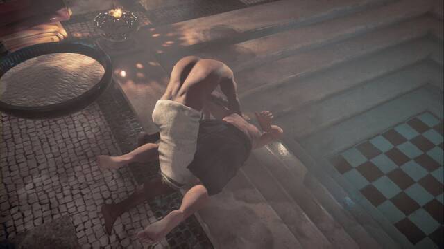 Assassin Creed Origins - Aya - Fin de la serpiente - Bayek asesina a Eudoro