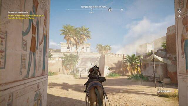 Assassin Creed Origins - Misin secundaria: Emboscada en el templo - Templo de Sejmet