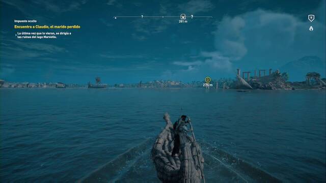 Assassin Creed Origins - Misión secundaria: Impuesto oculto - En barca