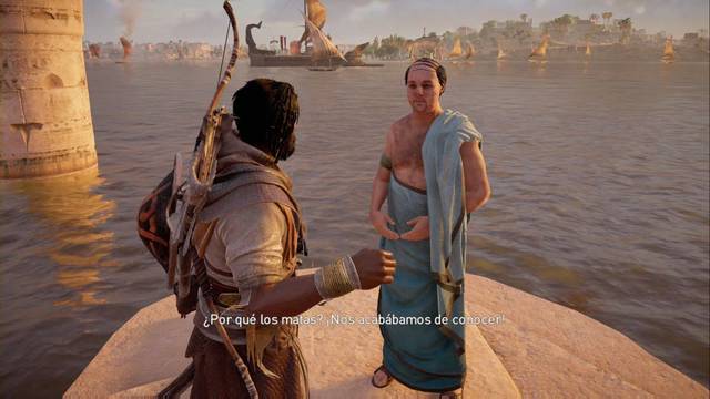 Assassin Creed Origins - Misión secundaria: Impuesto oculto - Claudio