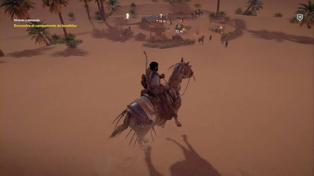 Assassin Creed Origins - Misión secundaria: Ofrenda y demanda - Asalta el campamento