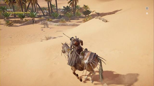 Assassin Creed Origins - Misión secundaria: Herencia - La granja está ocupada